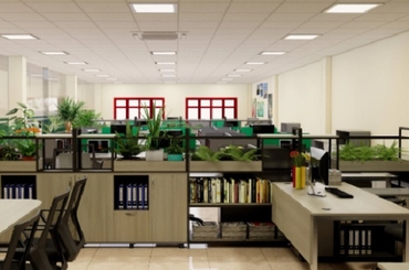 Cách thiết kế văn phòng công ty quy mô 100 người xu hướng hiện đại