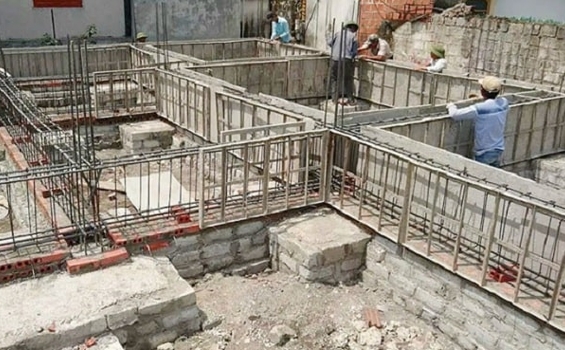 Tìm hiểu quy trình thi công và chi phí làm móng nhà cấp 4