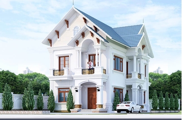 Biệt thự mái thái - nét đẹp kiến trúc xứ chùa vàng