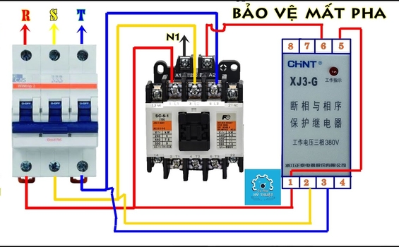Tìm hiểu về cấu tạo của tủ điện chống mất pha trung tính