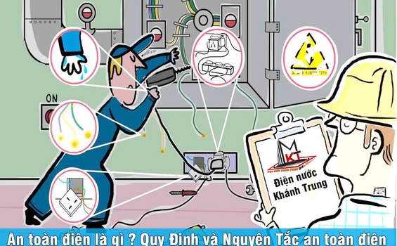Khái niệm, nguyên tắc đảm bảo an toàn điện cho người sử dụng