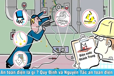 Khái niệm, nguyên tắc đảm bảo an toàn điện cho người sử dụng