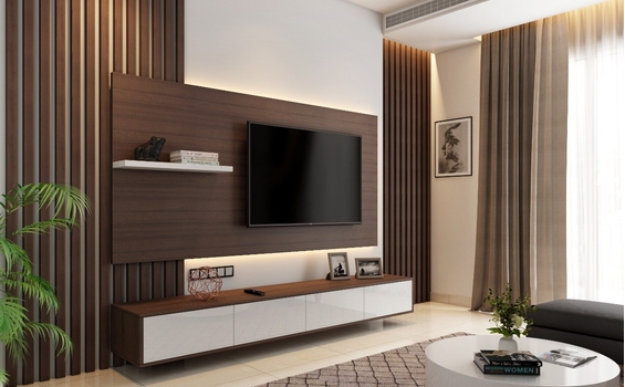 Kệ tivi gỗ cao cấp: Sự kết hợp hoàn hảo giữa đẳng cấp và sự bền vững