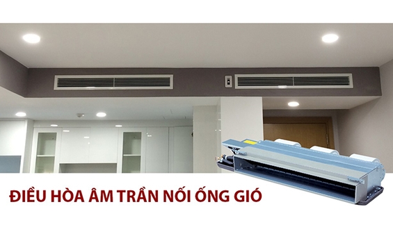 Tìm hiểu chung về hệ thống điều hòa âm trần nối ống gió