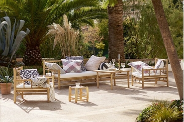 Tạo không gian sống xanh mát với nội thất tre trúc tự nhiên