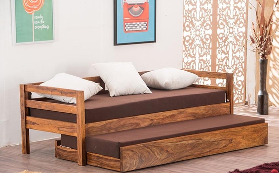 Giường sofa gấp gọn gỗ: Sự hoàn hảo cho không gian sống đa năng