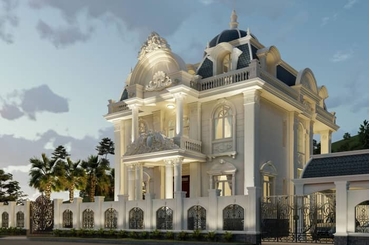 Thuê thiết kế biệt thự phong cách cổ điển