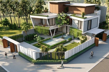 Thuê thiết kế biệt thự trọn gói tại Hà Nội