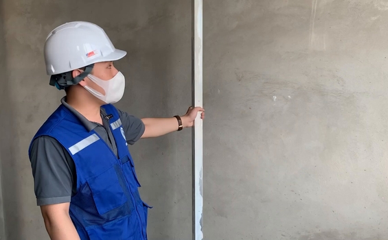 Các bước nghiệm thu trát tường đúng kỹ thuật 2023
