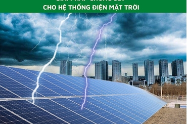 Tìm hiểu chung về giải pháp chống sét điện mặt trời