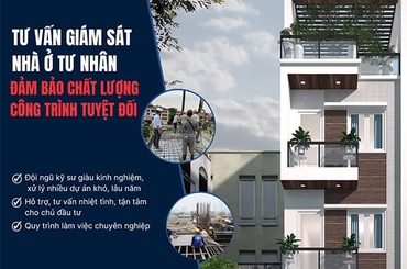 Dịch vụ giám sát thi công sửa chữa, cải tạo biệt thự