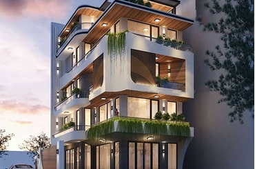 Thuê thiết kế biệt thự theo phong cách hiện đại