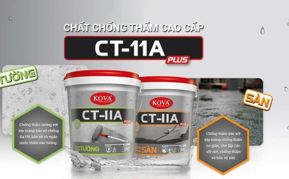 Biện pháp chống thấm vệ sinh bằng kova hiện nay