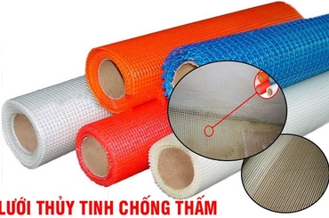 Biện pháp chống thấm bằng lưới thủy tinh cho nhà vệ sinh
