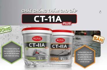 Biện pháp chống thấm vệ sinh bằng kova hiện nay