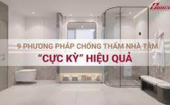 Tìm hiểu về các phương pháp chống thấm nhà vệ sinh hiện nay