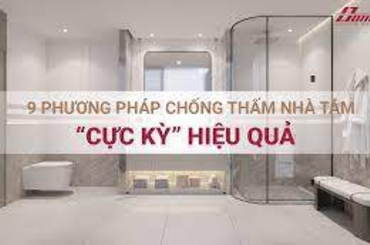 Tìm hiểu về các phương pháp chống thấm nhà vệ sinh hiện nay