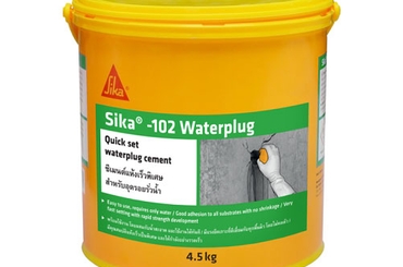 Biện pháp chống thấm sân thượng bằng Sika 102 hiện nay