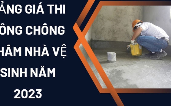 Bảng báo giá chống thấm sàn mái sân thượng mới nhất