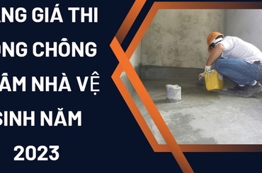 Bảng báo giá chống thấm sàn mái sân thượng mới nhất