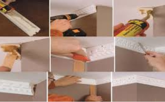 Tìm hiểu chung về các bước thi công phào chỉ PU