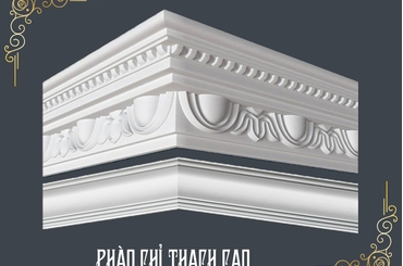 Tìm hiểu chung về ưu nhược điểm của phào chỉ thạch cao