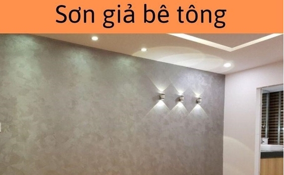 Tìm hiểu về vai trò, cấu tạo, ứng dụng của sơn giả bê tông