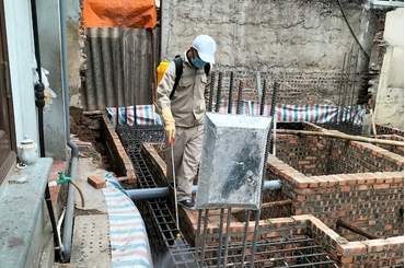 Dịch vụ phòng mối nền móng nhà khu vực Long Biên