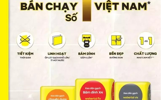 Keo Dán Gạch Weber: Giải Pháp Cho Thi Công Ốp Lát Gạch Granite Khổ Lớn
