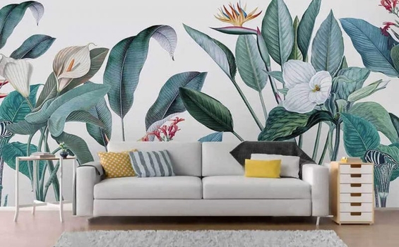 Tranh vẽ tường: Nghệ thuật làm đẹp không gian sống