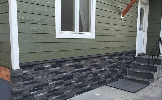 Sự lựa chọn thông minh: Gạch ốp chân tường giả đá ngoài trời chống thấm và rêu mốc