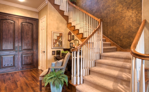 Tạo điểm nhấn với sơn tường giả gỗ trong thiết kế nội thất