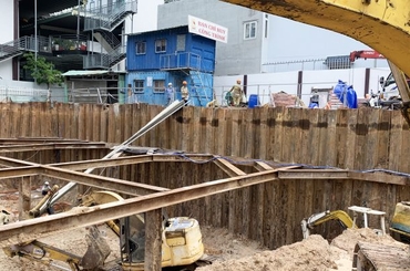 Các biện pháp thi công tầng hầm thường gặp hiện nay