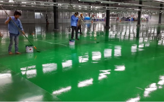 Tìm hiểu về quy trình thi công sơn epoxy đúng kỹ thuật