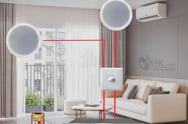 Tìm hiểu chung về hệ thống loa âm trần cho không gian