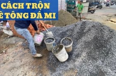 Tìm hiểu về tiết kiệm chi phí đổ bê tông nền bằng đá mi