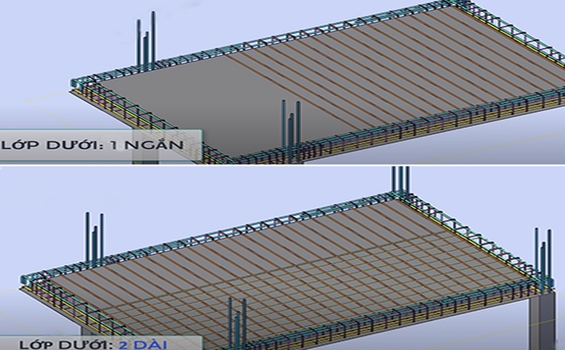 Tìm hiểu chung về thép sàn nên đi 2 lớp hay 1 lớp