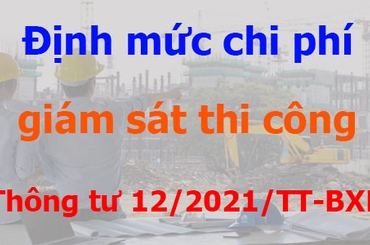Tìm hiểu về chi phí giám sát xây dựng công trình năm 2024