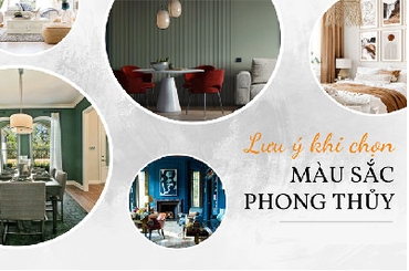 Hướng Dẫn Cách Chọn Màu Sắc Phong Thủy Cho Ngôi Nhà Của Bạn