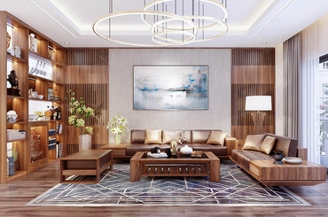 Sự Hòa Hợp Giữa Thiết Kế Nội Thất và Đồ Gỗ Trong Xây Dựng