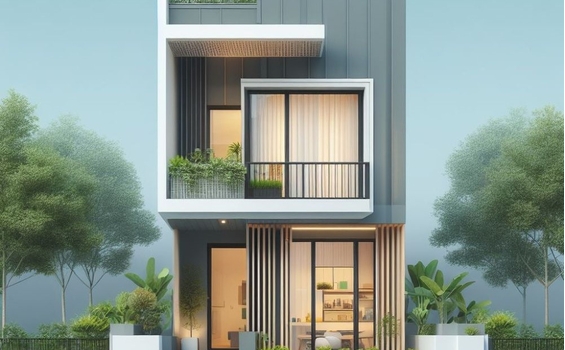 Cách Tối Ưu Không Gian Cho Nhà Ống 2 Tầng