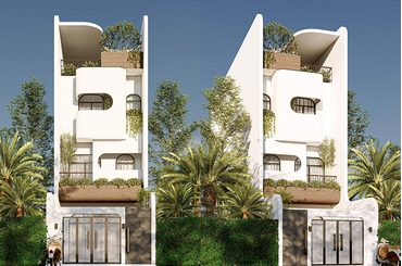 Nhà ống đẹp theo phong cách tối giản: Tối đa hóa không gian sống