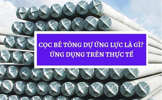 Tìm hiểu chung về cấu tạo, chức năng cọc bê tông dự ứng lực