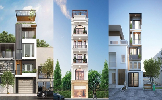 Thiết Kế Nhà Ống 5 Tầng: Tối Ưu Diện Tích Và Công Năng