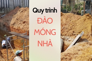 Tìm hiểu chung về quy trình đào móng nhà chuẩn nhất 2024