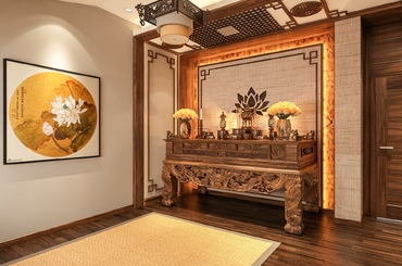 Những Mẫu Nội Thất Phòng Thờ Đẹp