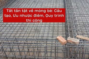 Tìm hiểu chung về cấu tạo, ưu nhược điểm của móng bè