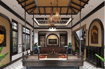 Thiết Kế Thi Công Nội Thất Indochine: Sự Giao Thoa Giữa Văn Hóa Đông và Tây