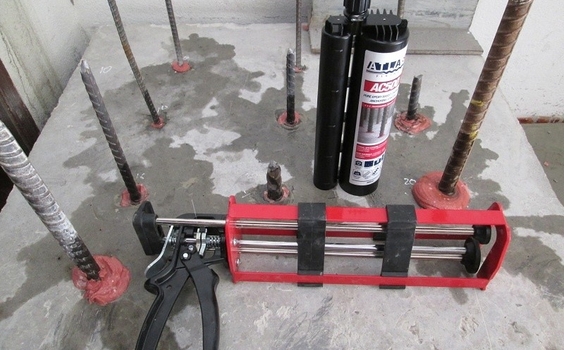 Tìm hiểu chung về quy trình khoan cấy thép trong xây dựng