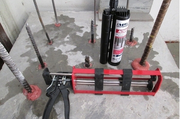 Tìm hiểu chung về quy trình khoan cấy thép trong xây dựng